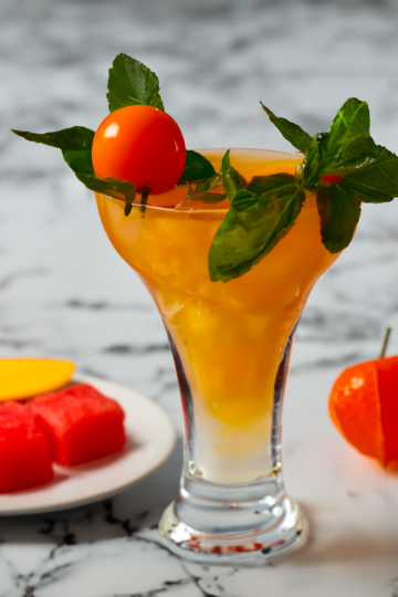 Mango and Watermelon Mocktail