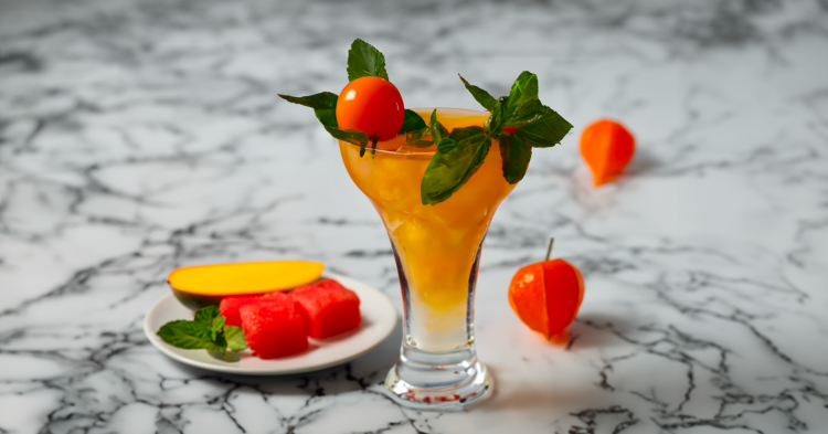 Mango and Watermelon Mocktail